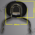 MOTON - Opierka vodiča s reguláciou sklonu pre YAMAHA VIRAGO 750 / 1100