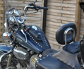 MOTON - Opierka vodiča s reguláciou sklonu pre YAMAHA VIRAGO 750 / 1100