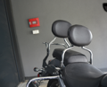 MOTON - Opierka vodiča s reguláciou sklonu pre Suzuki Intruder VL 1500 od roku 2012 a vyššie