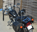 MOTON - Opierka spolujazdca - HONDA SHADOW VT 600