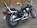 MOTON - Opierka spolujazdca - HONDA SHADOW VT 600