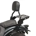Opierka spolujazdca s nosičom pre Yamaha XV 950 / R 14-22 čierna