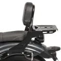 Opierka spolujazdca s nosičom pre Yamaha XV 950 / R 14-22 čierna