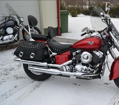 MOTON - Opierka spolujazdca - YAMAHA DRAG STAR 650 V STAR CLASSIC
