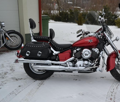 MOTON - Opierka spolujazdca - YAMAHA DRAG STAR 650 V STAR CLASSIC
