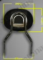 MOTON - Opierka spolujazdca HONDA SHADOW 750 C3 I C4 I C5
