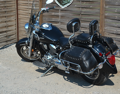 MOTON - Opierka vodiča s reguláciou sklonu pre YAMAHA DRAG STAR 1100 V STAR CUSTOM