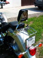 STYLE Opierka spolujazdca pre Yamaha XVS 650 Drag Star Classic
