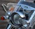 MOTON - Rampa na prídavné svetlá + svetlá pre motocykle Suzuki Intruder C1800R / VLR / C109