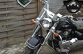 MOTON - Rampa na prídavné svetlá + LED svetlá pre SUZUKI INTRUDER C 1500 (C90/C90T Boulevard) /2004-