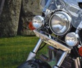 MOTON - Rampa na prídavné svetlá + svetlá pre HONDA SHADOW VT 125