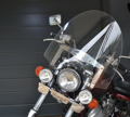 MOTON - Rampa na prídavné svetlá + LED svetlá pre Honda Shadow VT 600