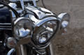 MOTON - Rampa na prídavné svetlá + LED svetlá pre YAMAHA MIDNIGHT STAR / ROAD LINER / STRATO LINER 1900