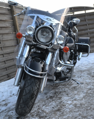 MOTON - Predný padací rám CUSTOM pre SUZUKI INTRUDER C 1800R BOULEVARD C 109