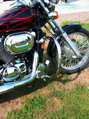 STYLE - CLASSIC - Predný padací rám pre Honda VT 750 Shadow Spirit, Black Widow RC 48 do ’07 r.