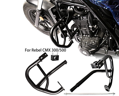 Ochranný rám motora s predkopmi pre Honda Rebel CMX 500 2017-2023 čierny