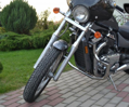 MOTON - Custom  Predný padací rám s predkopmi pre SUZUKI INTRUDER VS 750 800