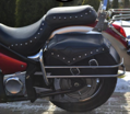 Zadný padací rám + ochranný rám na bočné brašne - Kawasaki VN 900