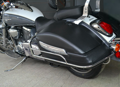 MOTON - Zadný padací rám so zábradlím na bočné kufre pre Suzuki Intruder C1500T / C90T 2012+