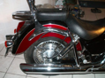 ROAD - Zadný padací rám HONDA SHADOW VT750 C2