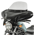 Maska batwing s čírim plexisklom pre motocykle Chopper a Custom