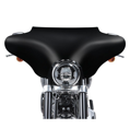 Maska batwing bez plexiskla pre motocykle Chopper a Custom - matná čierna