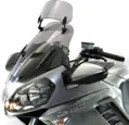 MRA - Prídavný deflektor na plexisklo pre motocykle - dýmový