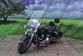 Veľké plexisklo HARLEY DAVIDSON ROAD KING 1600 / 1700