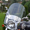 Veľké akrylové plexisklo pre SUZUKI INTRUDER C 1500 (C90/C90T Boulevard) /2004-/ (STANDARD-NEREZ)