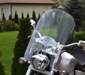 Akrylové plexisklo HONDA SHADOW VT 750 C3 I C4 I C5 (STANDARD-NEREZ)