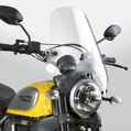 Motocyklové plexisklo StreetShield na riadidlá 32mm pre vybrané motocykle Honda, Kawasaki, Yamaha a Harley Davidson
