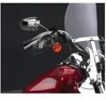 Motocyklové plexi typu SwitchBlade Chopped (N21435) - dýmové