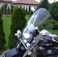 Extra veľké akrylové plexisklo SUZUKI INTRUDER VL 1500 