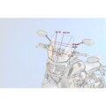 Turistické plexisklo pre Yamaha MT-07 2017-2020