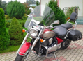 Malé akrylové plexisklo pre Yamaha DRAG STAR 650 V STAR CLASSIC (standard - nerez)