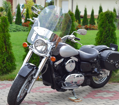 Veľké akrylové plexisklo pre YAMAHA DRAG STAR XVS 650 Classic (PLUS)
