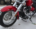 MOTON - Predný padací rám so stupačkami pre Yamaha DRAG STAR 650 CLASSIC CUSTOM