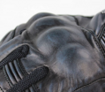 TRILOBITE - Pánske motorkárske rukavice 1942 Café dark blue