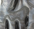TRILOBITE - Pánske motorkárske rukavice 1942 Café dark blue