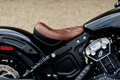 Mustang - Kožené sólo sedlo vodiča pre Indian Scout 