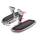 Platne spolujazdca s držiakmi pre Harley Davidson Touring modely  1993-2024 - chrómové