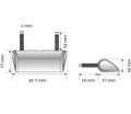 KOSO HD006K00 LED OSVETLENIE ŠPZ DROP