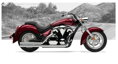 Kompletný výfukový systém American Classic II pre Honda VT 1300CR Stateline (2010-12)