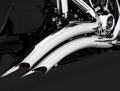 Chrómový výfukový systém Big Radius 2-INTO-2 pre Harley-Davidson Touring 2017 -