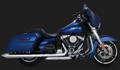 Chrómované tlmiče výfukov Vance & Hines Turndown SLIP-ON pre Harley-Davidson Touring 2017 -