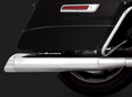 Chrómované tlmiče výfukov Vance & Hines Monster V SLIP-ON pre Harley-Davidson Touring 2017 -