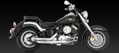Kompletný výfukový systém pre Yamaha Drag Star XVS 650 / V-STAR 650 1998-2003