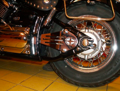 ROAD - Chrómované krytky skrútiek kardanu pre  YAMAHA DRAG STAR 650 Classic/Custom