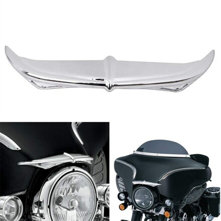 Chrómovaný lem prednej masky pre Harley Davidson chromovany lem prednej masky pre Harley Davidson Electra Glide / Street Glide / Ultra Limited 1996-2013