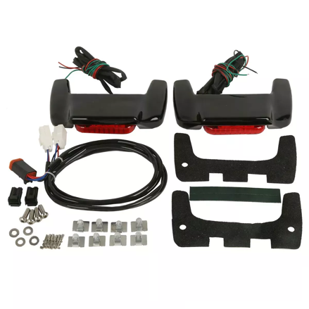 LED prídavné svetlá na bočné kufre pre Harley Davidson Touring modely 2014-2024